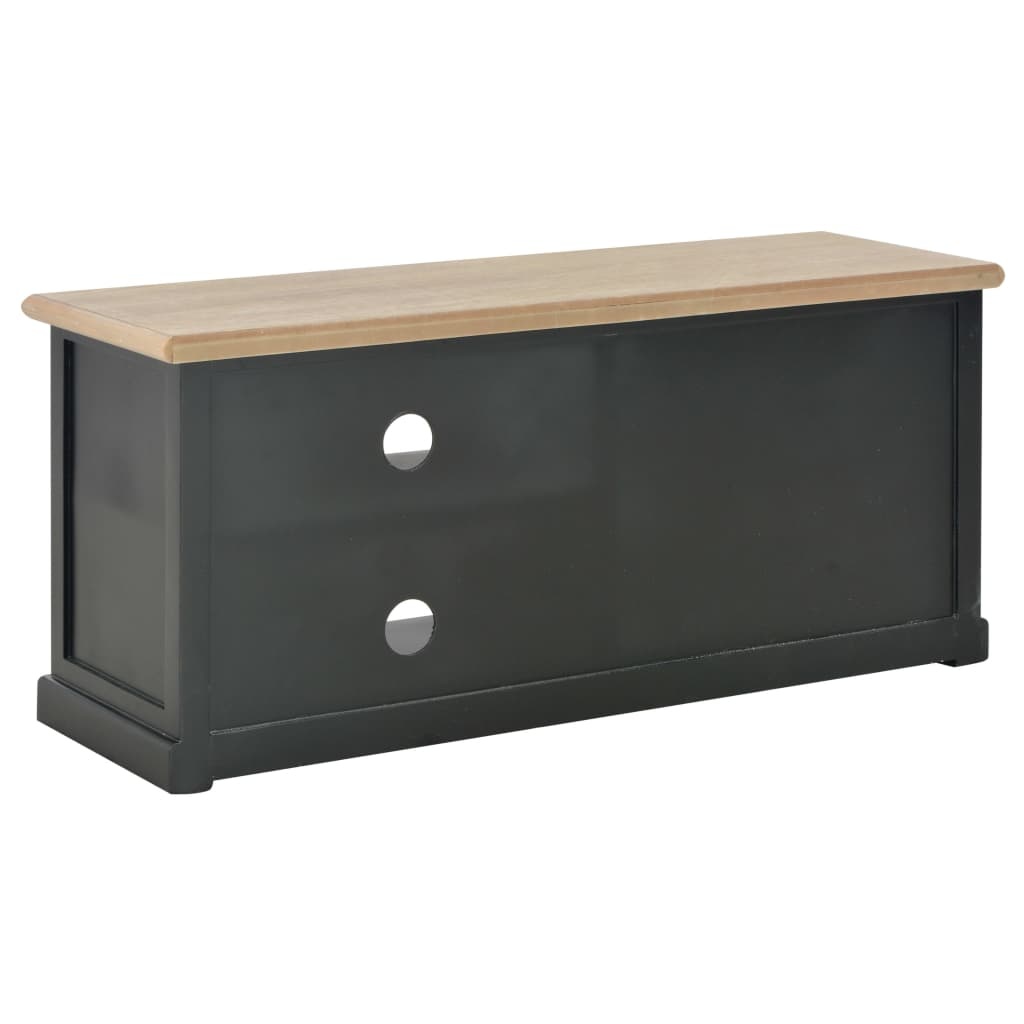 vidaXL Tv-meubel 90x30x40 cm hout zwart