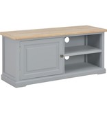 vidaXL Tv-meubel 90x30x40 cm hout grijs