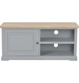 vidaXL Tv-meubel 90x30x40 cm hout grijs