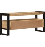 vidaXL Tv-meubel 100x30x45 cm massief mangohout