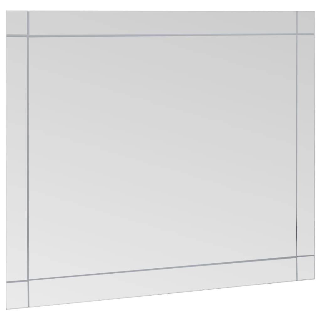 vidaXL Wandspiegel 100x60 cm glas