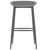 VidaXL Barstoelen 2 st zwart