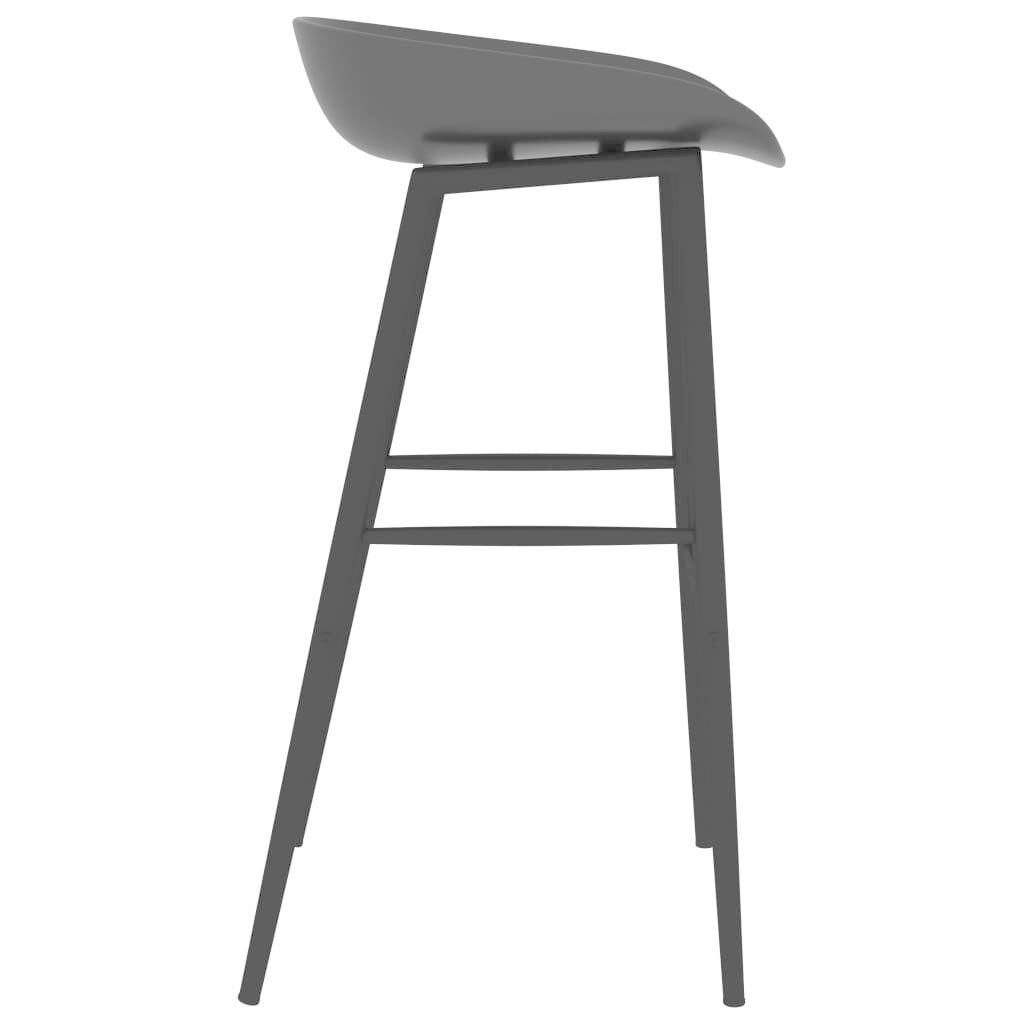 VidaXL Barstoelen 2 st zwart