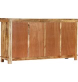 vidaXL Dressoir met 4 lades 160x40x85 cm massief mangohout