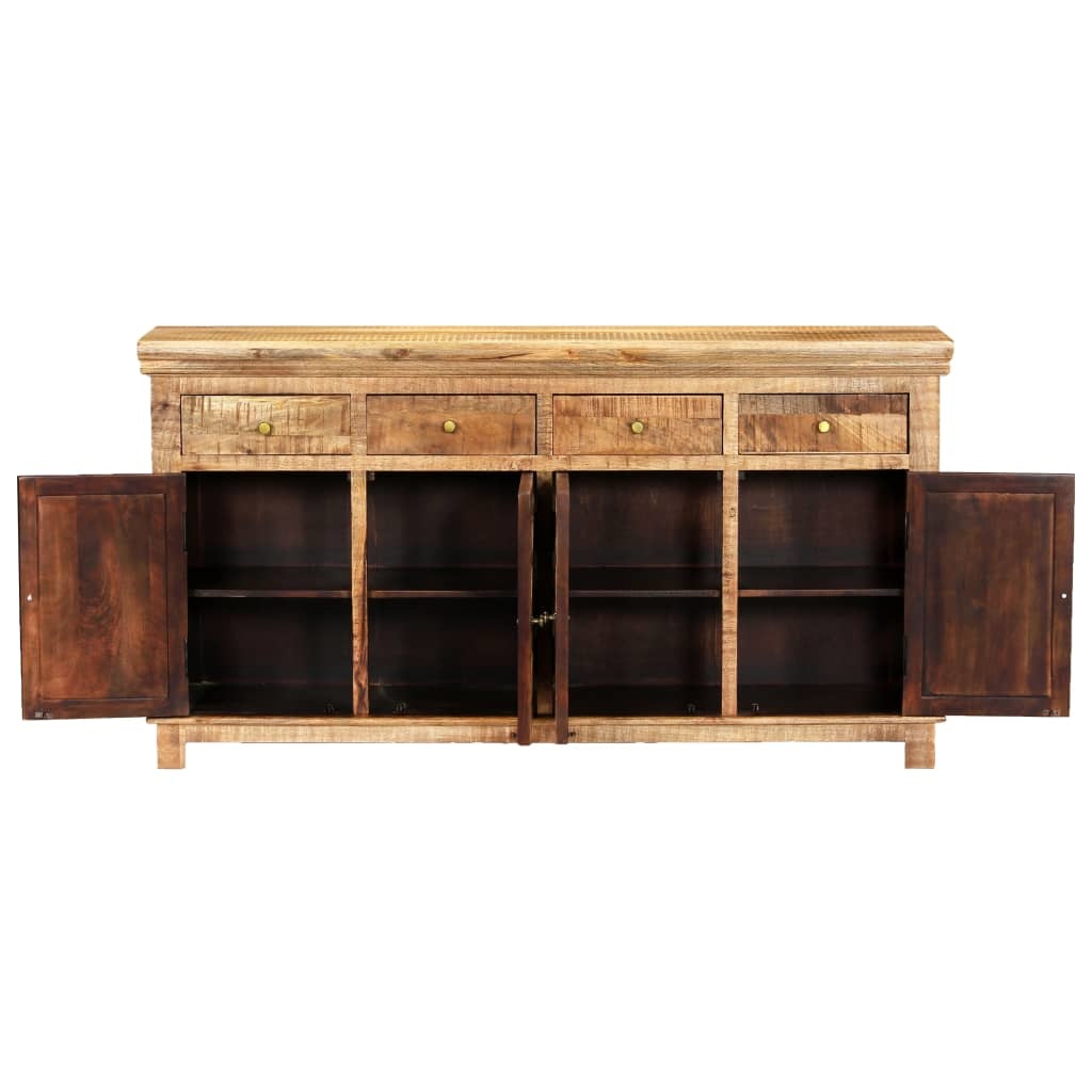 VidaXL Dressoir met 4 lades 160x40x85 cm massief mangohout