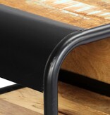 VidaXL Wandtafel 118x30x75 cm massief gerecycled hout