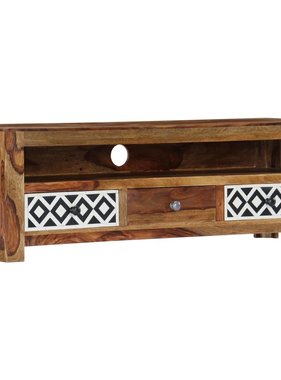 VidaXL Tv-meubel 120x30x40 cm massief sheeshamhout