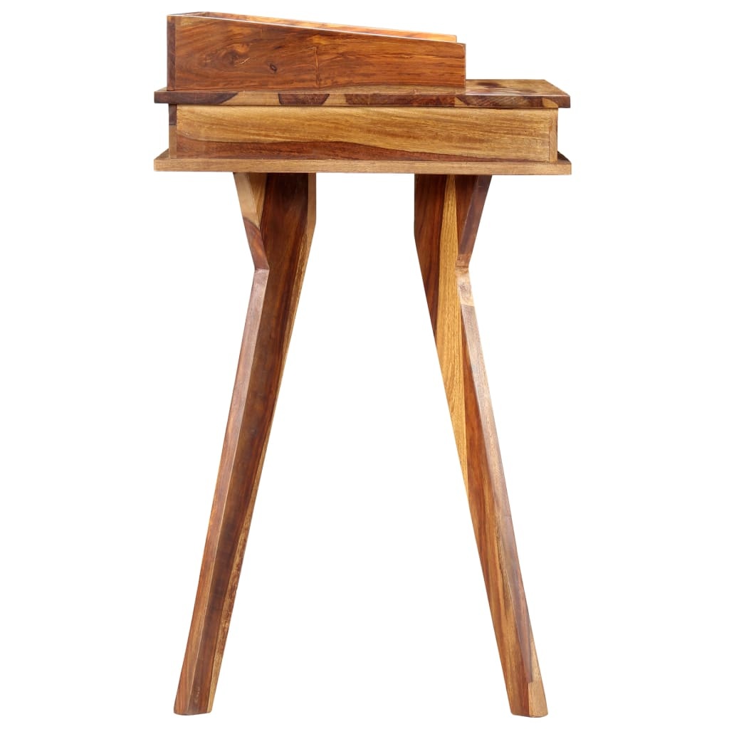 VidaXL Schrijftafel 115x50x85 cm massief sheeshamhout
