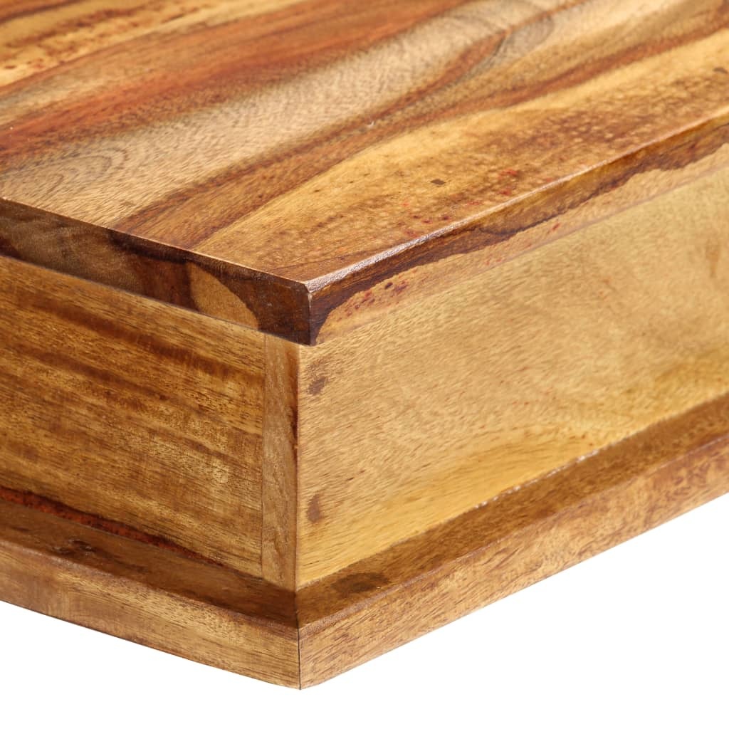 VidaXL Schrijftafel 115x50x85 cm massief sheeshamhout