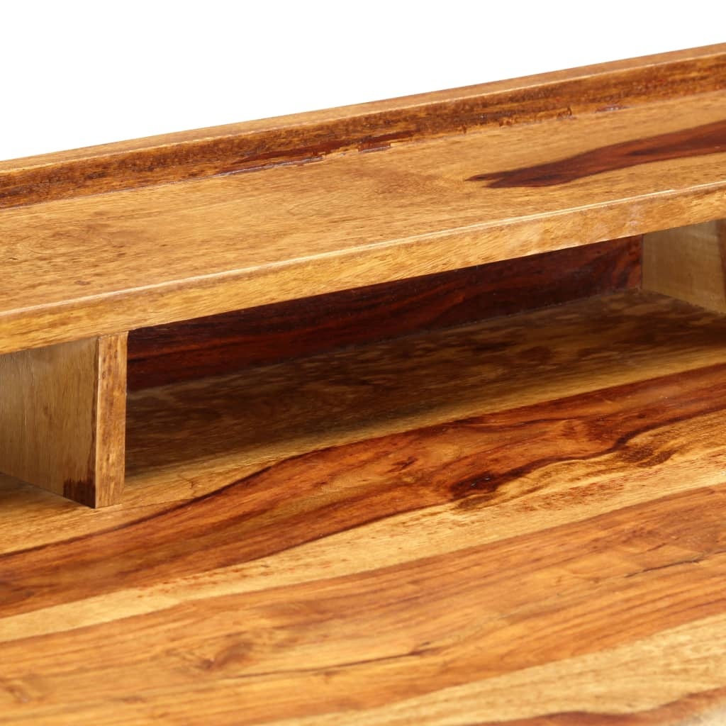 VidaXL Schrijftafel 115x50x85 cm massief sheeshamhout