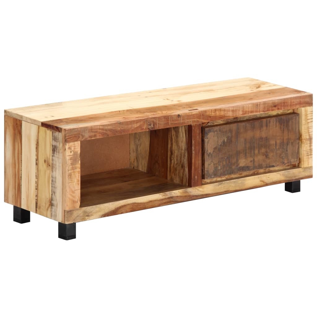 vidaXL Tv-meubel 100x30x33 cm massief gerecycled hout