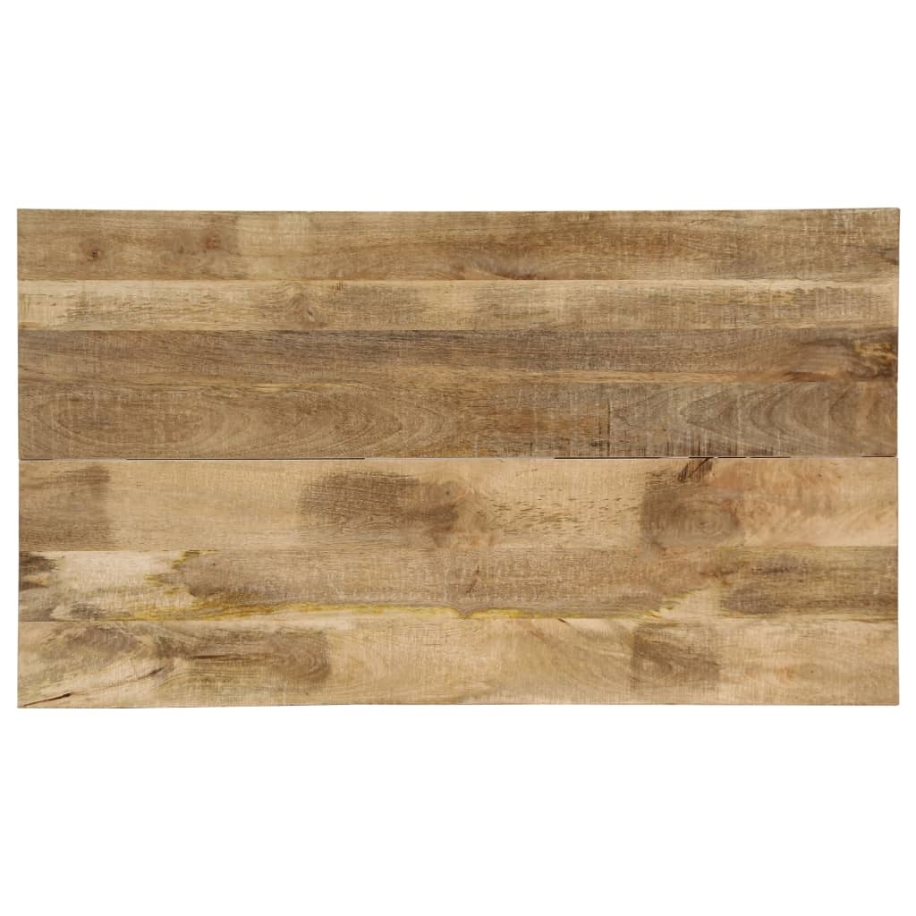 VidaXL Eettafel 140x80x76 cm massief mangohout