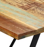 vidaXL Eettafel 180x90x76 cm massief gerecycled hout