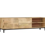 vidaXL Tv-meubel 145x30x41 cm massief mangohout