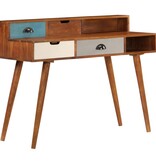 VidaXL Schrijftafel 110x50x90 cm massief acaciahout