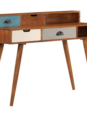 VidaXL Schrijftafel 110x50x90 cm massief acaciahout