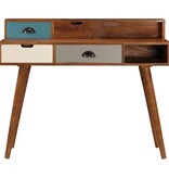 VidaXL Schrijftafel 110x50x90 cm massief acaciahout