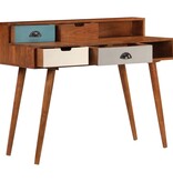 VidaXL Schrijftafel 110x50x90 cm massief acaciahout