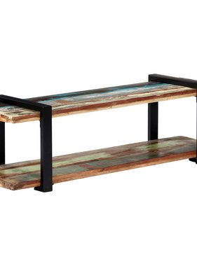 VidaXL Tv-meubel 130x40x40 cm massief gerecycled hout