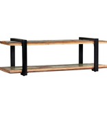VidaXL Tv-meubel 130x40x40 cm massief gerecycled hout