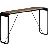 VidaXL Wandtafel 140x35x76 cm massief gerecycled hout