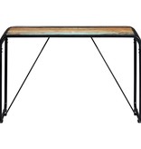 VidaXL Eettafel 118x60x76 cm massief gerecycled hout