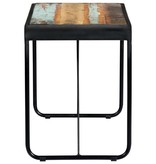 VidaXL Eettafel 118x60x76 cm massief gerecycled hout