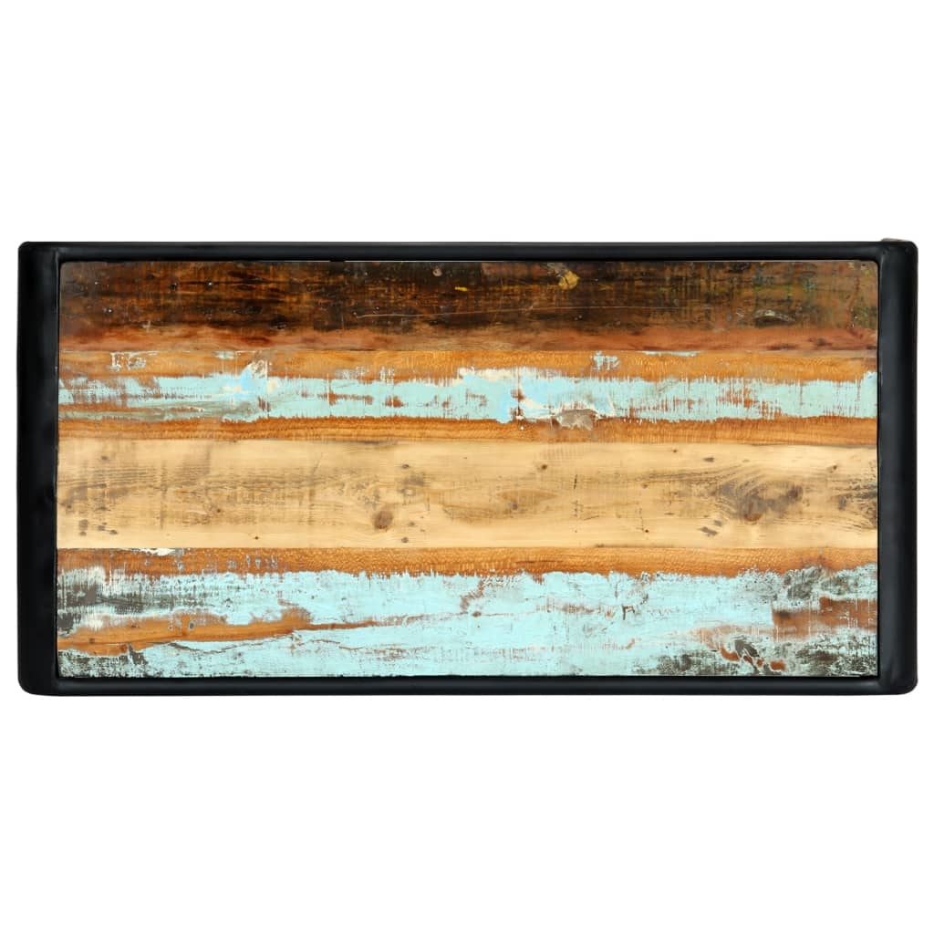 VidaXL Eettafel 118x60x76 cm massief gerecycled hout