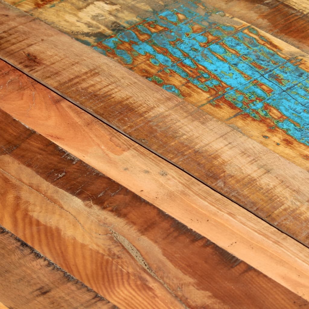 VidaXL Eettafel 118x60x76 cm massief gerecycled hout