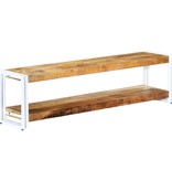 vidaXL Tv-meubel 150x30x40 cm massief mangohout