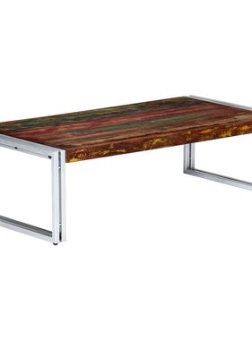 vidaXL Salontafel 120x60x35 cm massief gerecycled hout