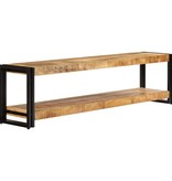 vidaXL Tv-meubel 150x30x40 cm massief mangohout