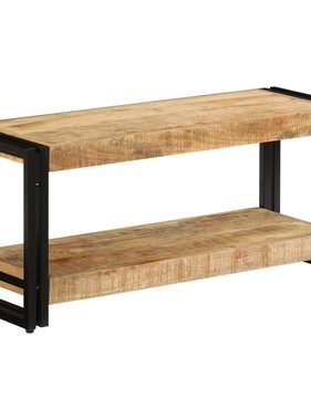 vidaXL Tv-meubel 90x30x40 cm massief mangohout