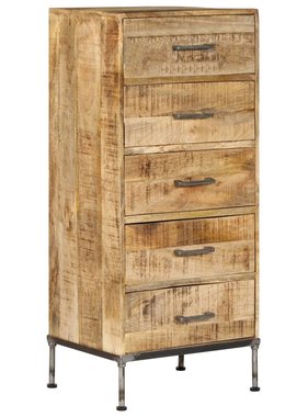VidaXL Ladekast 45x35x106 cm massief mangohout