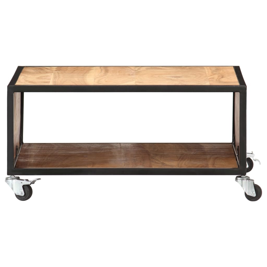 VidaXL Salontafel 70x70x32 cm massief acaciahout