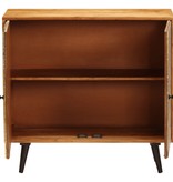 VidaXL Dressoir 80x30x75 cm massief acaciahout