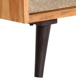 VidaXL Dressoir 80x30x75 cm massief acaciahout