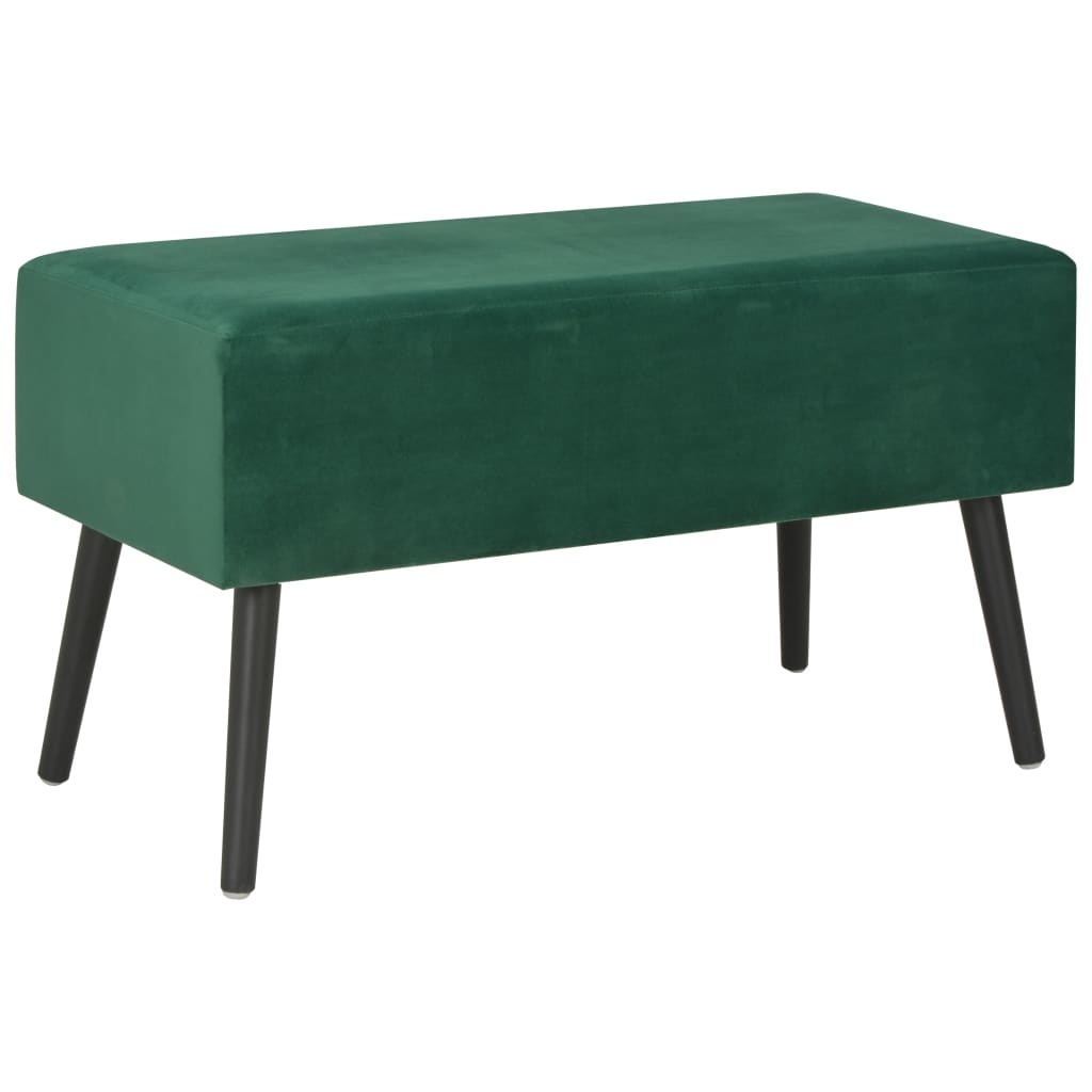 vidaXL Salontafel 80x40x46 cm fluweel groen