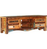 VidaXL Tv-meubel 120x30x40 cm massief gerecycled hout