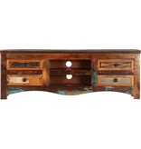 VidaXL Tv-meubel 120x30x40 cm massief gerecycled hout