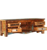 VidaXL Tv-meubel 120x30x40 cm massief gerecycled hout