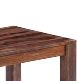 VidaXL Salontafel 110x50x35 cm massief sheeshamhout grijs