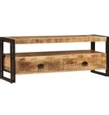 vidaXL Tv-meubel 120x35x45 cm massief mangohout