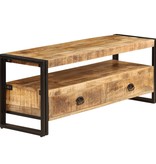 vidaXL Tv-meubel 120x35x45 cm massief mangohout