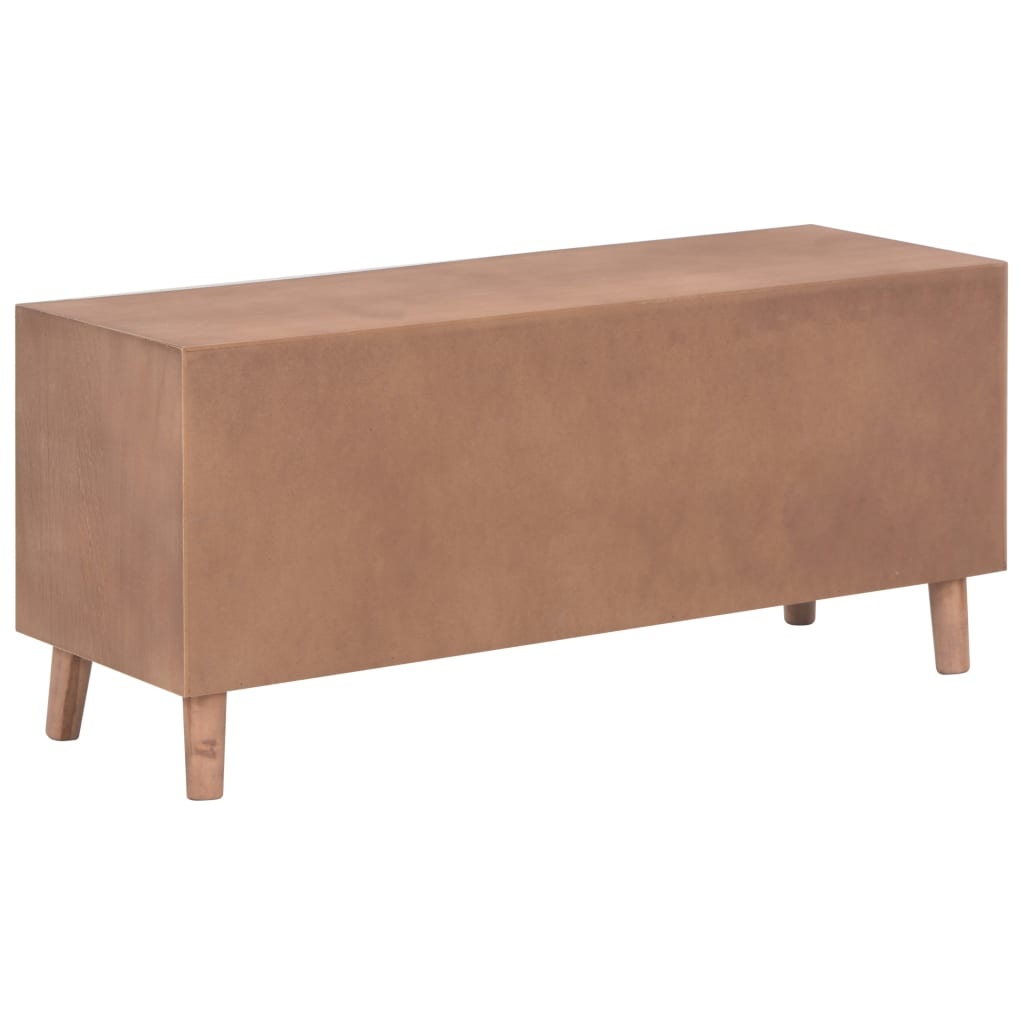 VidaXL Tv-meubel met 5 lades 90x30x40 cm massief grenenhout