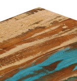 vidaXL Salontafel 100x50x35 cm massief gerecycled hout en staal