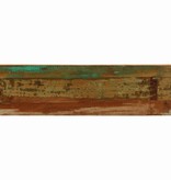 VidaXL Wandtafel 120x35x76 cm massief gerecycled hout en staal