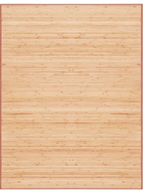 VidaXL Tapijt 150x200 cm bamboe bruin