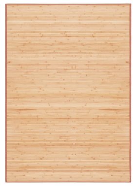 VidaXL Tapijt 120x180 cm bamboe bruin