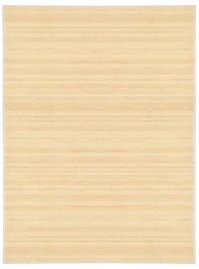 VidaXL Tapijt 150x200 cm bamboe naturel